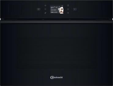 Bauknecht BCT9A9PHTSK - Backofen mit Mikrowelle und Dampf, Full black, 53L, 60 x 45 cm, 5 Jahre Garantie